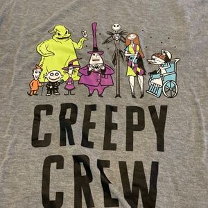 Disney Nightmare Before Christmas Creepy Crew Sleepwear Sweater Dress